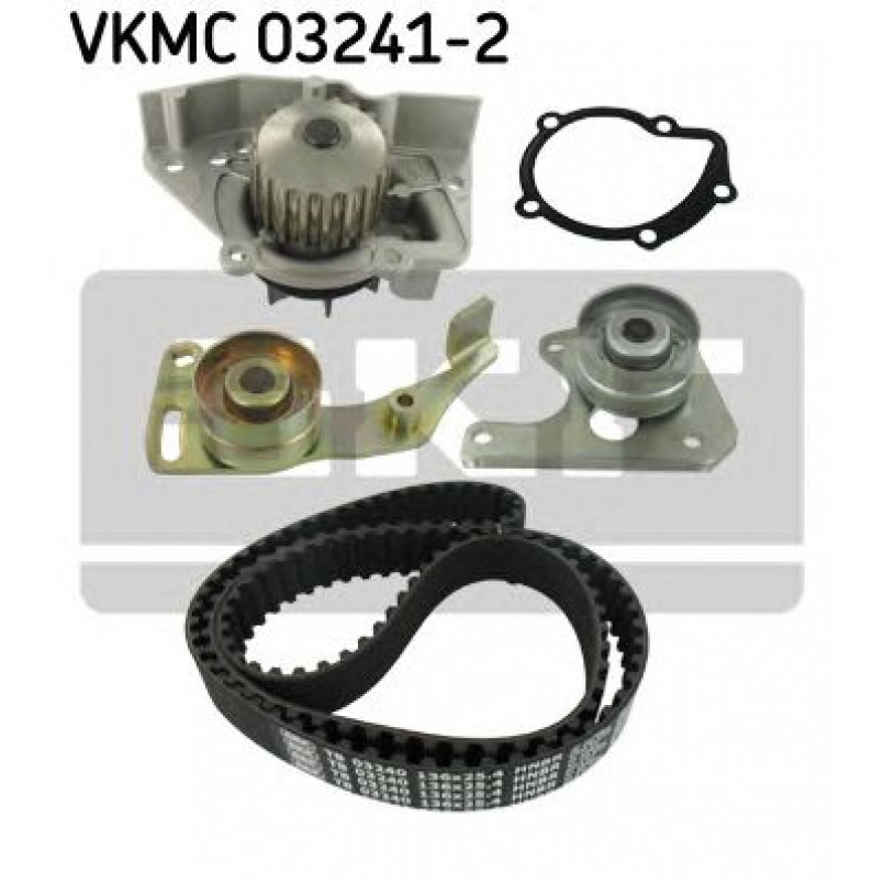 VKMC 03241-2 SKF - Насос охолоджуючої рідини + комплект зубчатого ремня